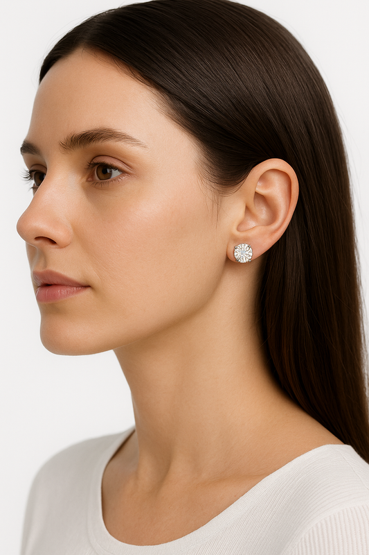 Diamond Stud Earrings - 5.0 tcw